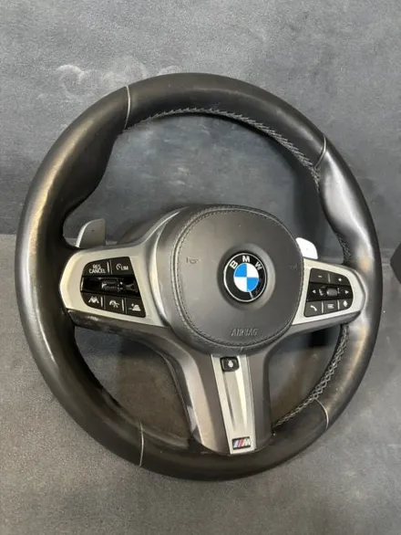 [더핸들]BMW X4 M40i xDrive G02 핸들 컬러변경 가죽교체 작업 / 남양주 별내면