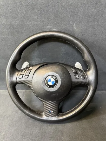 [더핸들] BMW M3 E46 핸들가죽교체 샤무드@ 작업 – 다크그레이 감성 업그레이드! / 남양주 별내면