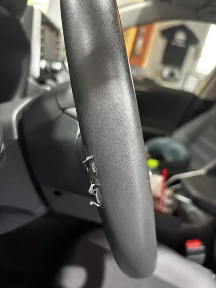 [더핸들]도요타 RAV4 5세대핸들 가죽교체 복원 작업! / 남양주 별내면