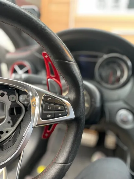 벤츠 cla45amg c117 핸들가죽교체,복원 / 남양주 별내면