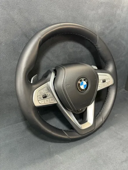 더핸들 bmw x7 핸들가죽교체 복원작업 / 남양주 별내면