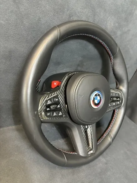 더핸들 bmw m3 g80 핸들알칸타라 작업 / 남양주 별내면