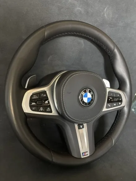 더핸들 bmw x6 40d g06 핸들 알칸타라 작업 / 남양주 별내면