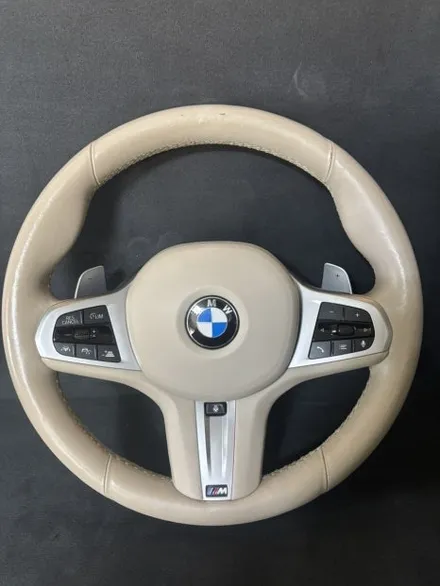 더핸들 bmw x4 g02 베이지핸들 가죽교체 복원작업 / 남양주 별내면