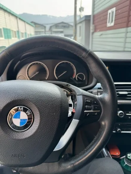 더핸들 BMW X3 20d xDrive F25 핸들 가죽 교체 & 복원 작업 / 남양주 별내면