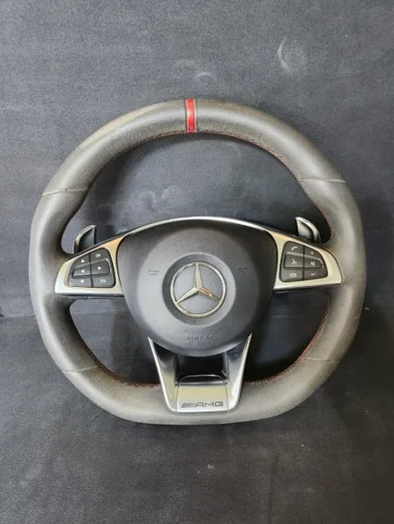 [더핸들]벤츠 GLA 45 AMG & 레인지로버 보그 핸들 가죽교체 복원 작업기 / 남양주 별내면