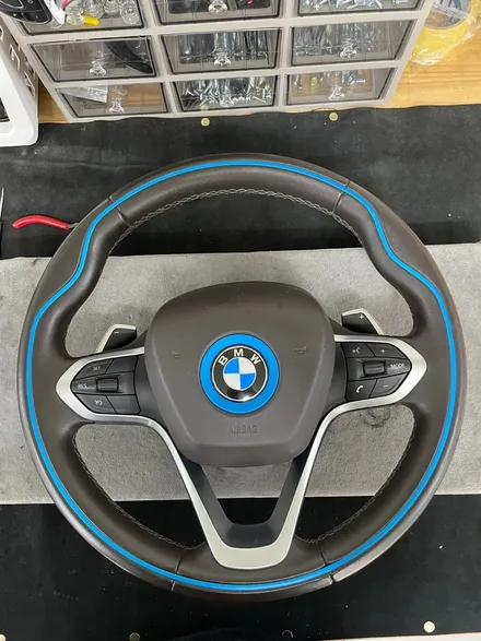 bmw i8 핸들가죽교체! / 남양주 별내면