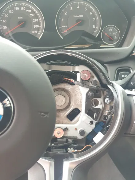 bmw m4 f82 m핸들 가죽교체 / 남양주 별내면