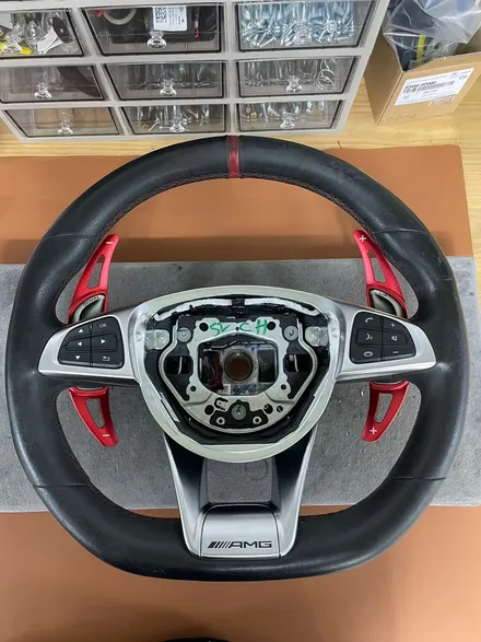 벤츠 cla45amg c117 핸들가죽교체,복원 / 남양주 별내면