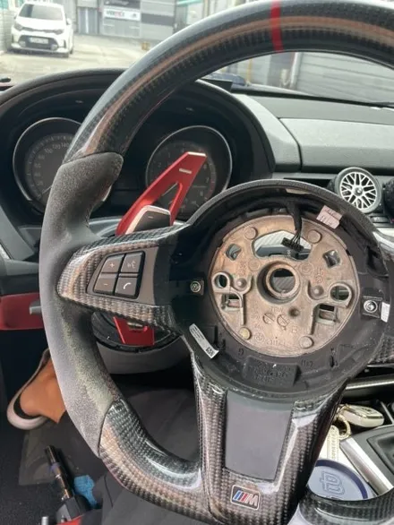 더핸들 벤츠 e300과 bmw z4 핸들복원 작업 / 남양주 별내면