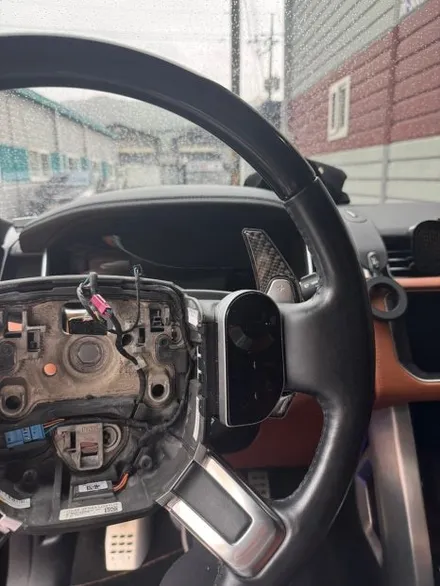 더핸들 레인지로버 보그 핸들 가죽 교체 & 컬러 변경 작업 / 남양주 별내면