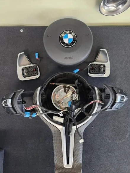 더핸들 BMW 4시리즈 & 7시리즈 핸들 알칸타라 가죽 교체 작업기 / 남양주 별내면