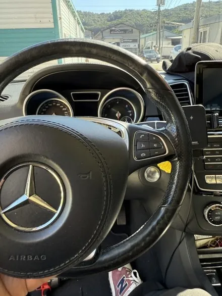 [더핸들]벤츠 GLS350d 4MATIC X166 핸들가죽교체 복원작업 / 남양주 별내면