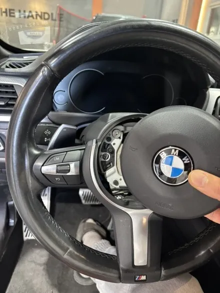 [더핸들] BMW 430i F33 핸들가죽교체 복원작업 – 순정 감성 그대로 완벽 복원 / 남양주 별내면