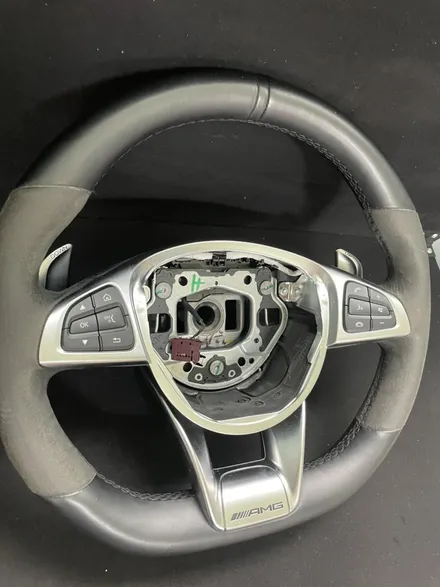 벤츠 glc 43amg x253 핸들가죽교체 복원 / 남양주 별내면