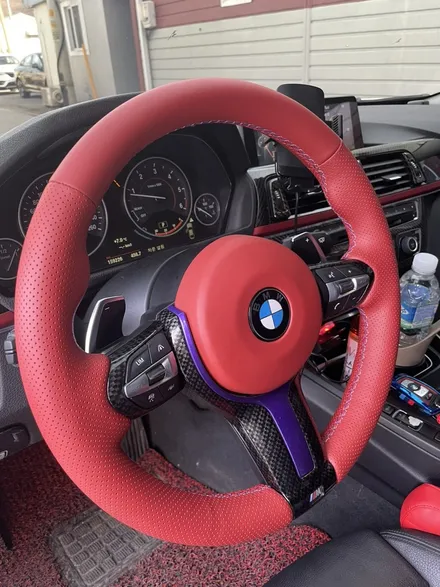 더핸들 bmw핸들 가죽교체!! / 남양주 별내면