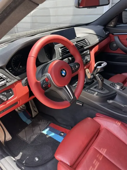 더핸들 bmw 435d f32 핸들가죽교체 / 남양주 별내면