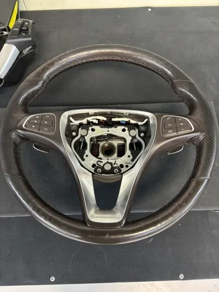 벤츠 GLS 500 X166 핸들가죽 복원 교체 작업 – 더핸들 / 남양주 별내면