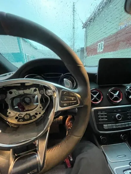 [더핸들]벤츠 CLA 45 AMG 4MATIC C117 순정 알칸타라 핸들 오염·손상 → 신품급 복원 작업기 / 남양주 별내면