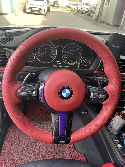 더핸들 bmw핸들 가죽교체!! / 남양주 별내면