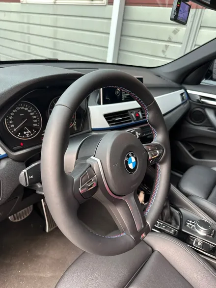 더핸들 bmw x1 f48 핸들가죽교체 복원작업 / 남양주 별내면