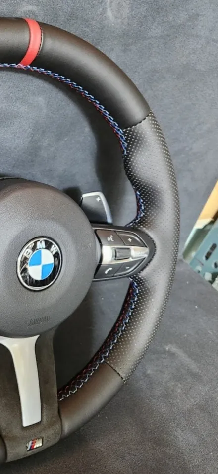 더핸들 BMW 420d F32 핸들 가죽 교체 복원 / 남양주 별내면
