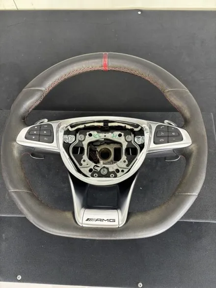 [더핸들]벤츠 CLA45 AMG 4MATIC C117 핸들가죽교체 복원작업 / 남양주 별내면