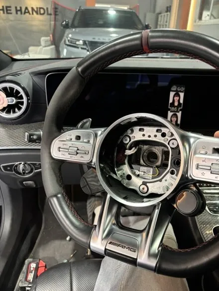 [더핸들] CLS-클래스 C257 AMG CLS53 4MATIC+ 핸들복원 가죽교체 작업 / 남양주 별내면