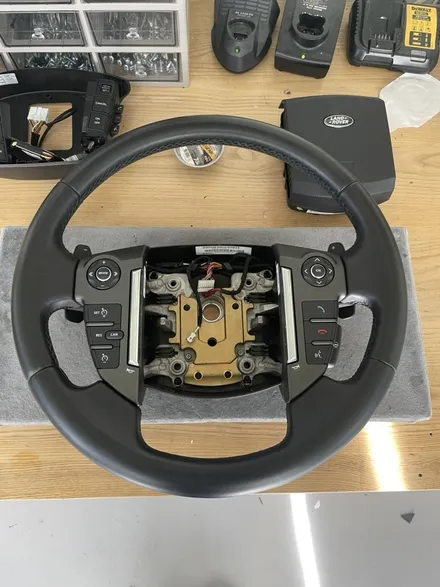 더핸들 랜드로버 디스커버리4 핸들가죽교체 작업 / 남양주 별내면