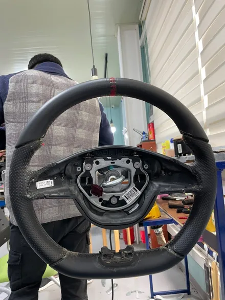 벤츠 slc 43amg r172 핸들가죽교체! / 남양주 별내면
