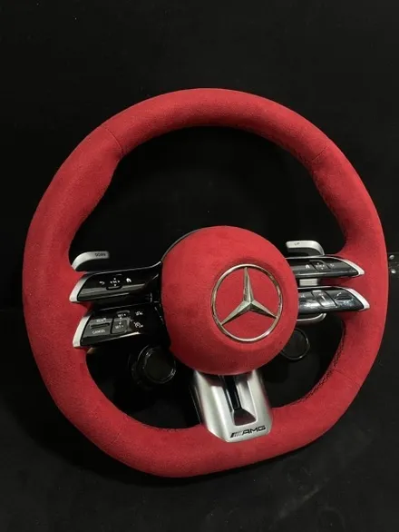 더핸들 벤츠 cls 53amg 핸들알칸타라 작업 잠자리핸들! / 남양주 별내면