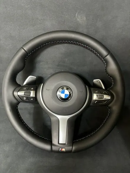 bmw 5시리즈 f10 m핸들 가죽교체 복원작업 / 남양주 별내면