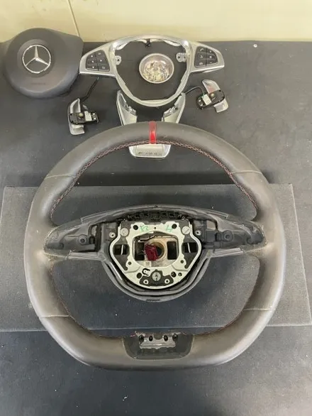 [더핸들]벤츠 CLA 45 AMG 4MATIC C117 순정 알칸타라 핸들 오염·손상 → 신품급 복원 작업기 / 남양주 별내면