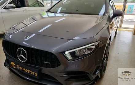 벤츠 A 클래스 35AMG 2열 송풍구 및 엠비언트 설치 / 창원, 마산, 진해