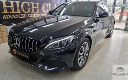 W205 벤츠 C클래스 인테리어의 큰 변화!! 송풍구 엠비언트 / 3D 전동트위터 시공 / 창원, 마산, 진해