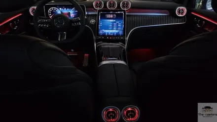 X254 벤츠 GLC 300 신형 차량의 빠질 수 없는 감성!! 송풍구 엠비언트 시공 / 창원, 마산, 진해