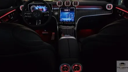 X254 벤츠 GLC 300 신형 차량의 빠질 수 없는 감성!! 송풍구 엠비언트 시공 / 창원, 마산, 진해