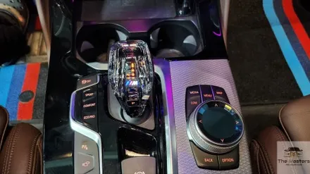 BMW X4 실내 감성 업그레이드 옵션!! 크리스탈 기어봉 시공 / 창원, 마산, 진해