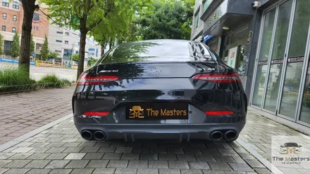 벤츠 X290 GT 43AMG 센터스피커 및 시트 백 라인 엠비언트설치 / 창원, 마산, 진해
