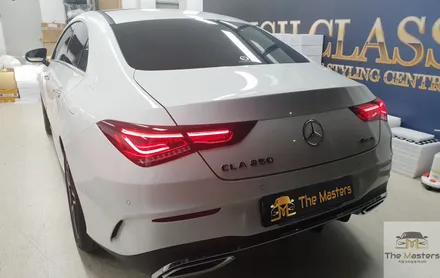 C118 CLA 250 2열 뒷좌석 바람을 만들어줄 송풍구 에어벤트 및 엠비언트 시공!! / 창원, 마산, 진해