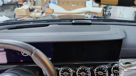 벤츠 X290 GT 43AMG 센터스피커 및 시트 백 라인 엠비언트설치 / 창원, 마산, 진해