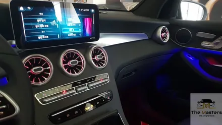 벤츠 GLC 300e 쿠페 송풍구 엠비언트 설치 / 창원, 마산, 진해