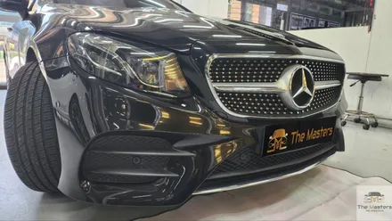 벤츠 E 클래스 쿠페 세로 그릴, 헤드라이트 교체 / 창원, 마산, 진해