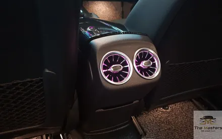 C118 CLA 250 2열 뒷좌석 바람을 만들어줄 송풍구 에어벤트 및 엠비언트 시공!! / 창원, 마산, 진해