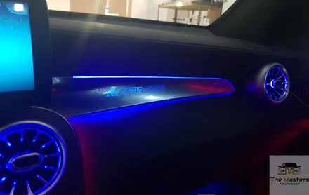 벤츠 GLC 300 실내 감성 옵션!! 송풍구 엠비언트 및 대시보드 엠비언트 시공 / 창원, 마산, 진해
