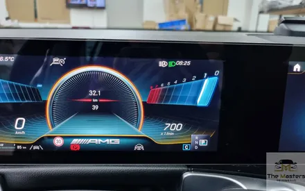 벤츠 GLB 35AMG 반자율 주행 확장 코딩 / 오토 하이빔 어시스트 / 대시보드 엠비언트 시공 / 창원, 마산, 진해