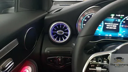벤츠 GLC 300e 쿠페 송풍구 엠비언트 설치 / 창원, 마산, 진해