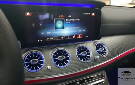 W213 벤츠 E 클래스 실내 화려한 인테리어의 정점!! 송풍구 엠비언트 및 국산 3D 전동 트위터 / 창원, 마산, 진해