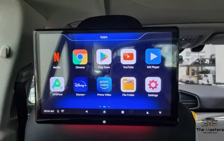 벤츠 GLE 300d 뒷좌석 탑승자를 위한 배려 안드로이드 리어 모니터 / 창원, 마산, 진해
