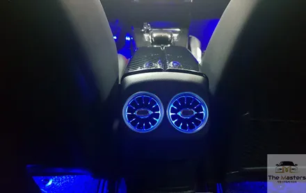 C118 CLA 250 2열 뒷좌석 바람을 만들어줄 송풍구 에어벤트 및 엠비언트 시공!! / 창원, 마산, 진해